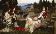 John William Waterhouse St Cecilia (m41) oil painting artist